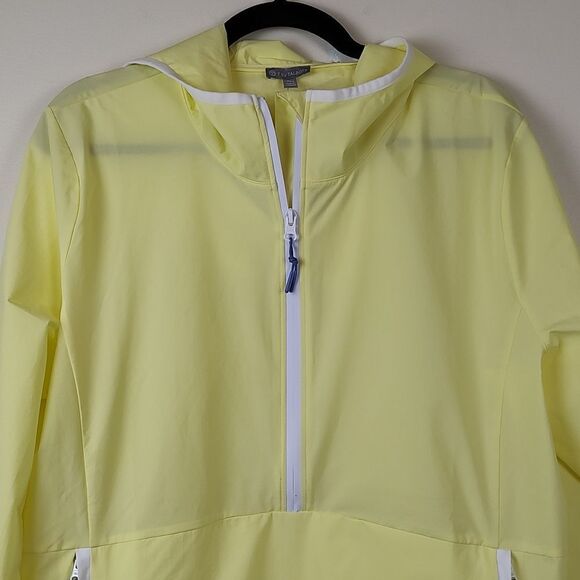 Talbot's T by Talbot's Lightweight Yellow Chiffon Water Resistant Jacket NWT - Picture 7 of 13